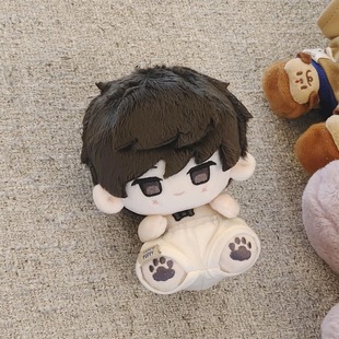 新款爱豆林俊杰属性10cm棉花娃娃同人周边正版少女心礼物玩偶挂件