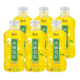 康师傅冰糖雪梨330ml*12瓶乌龙茶冰红茶茉莉蜜茶饮品饮料整箱批发