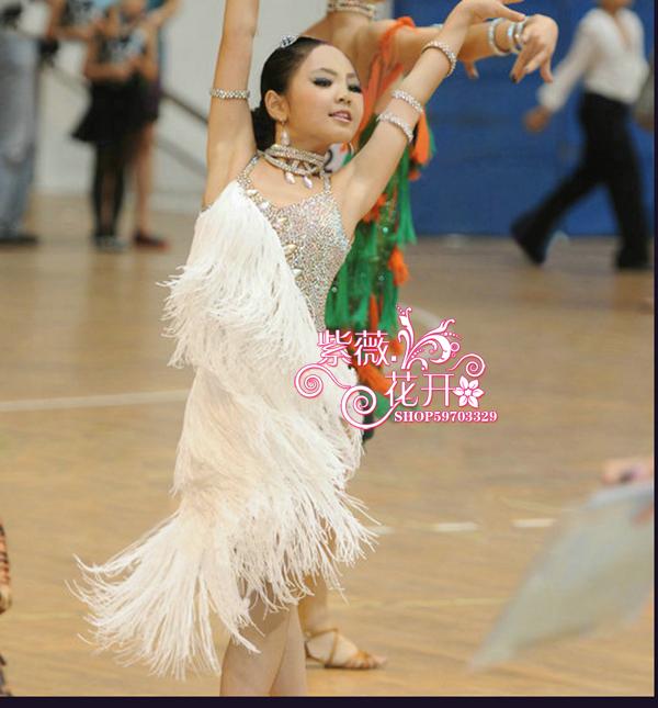 儿童成人拉丁舞比赛服专业