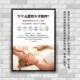 头皮保养spa挂画 饰画中医肩颈背理疗墙壁画 美容养生馆头部按摩装