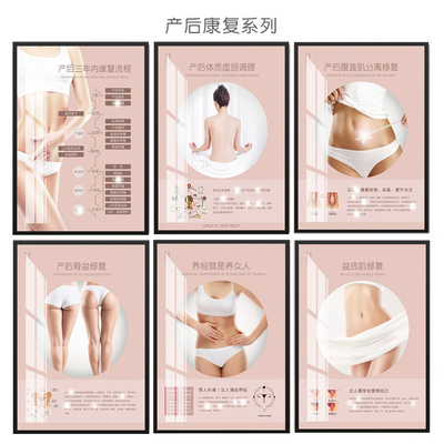 产后修复装饰画挂画妇产科月子馆