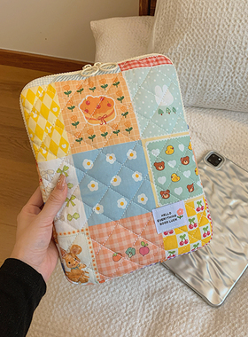 简约涂鸦苹果ipadpro11寸平板mate收纳包14/15寸笔记本电脑内胆包