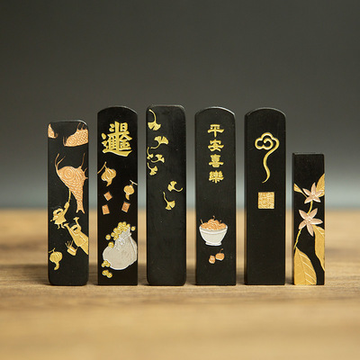 【西泠印社】油烟墨徽墨墨条墨块手工传统毛笔书法国画文房四宝初学者磨墨