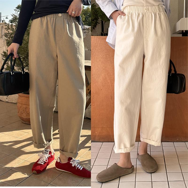 SEAWHEN2025新款纯棉休闲裤