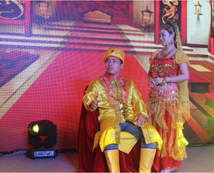 印度民族男装出租巴基斯坦传统民族服饰印度国王子女儿国演出服装