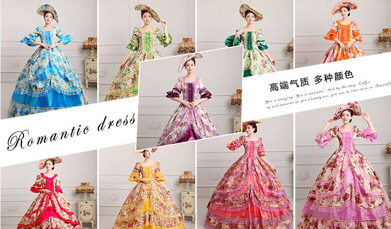 Special Offer lease Costumes Catwalk full dress court Dance costume Lease Masquerade Queen princess Game uniformsin the Women's clothing/Boutique , Costume/National costume/Stage costumes , National costume/Costumes  category - from Buy2taobao.com to provide professional Taobao agent buy service