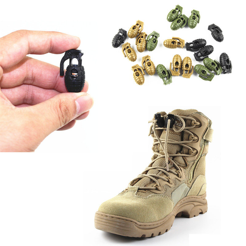 户外装备鞋带扣收紧扣快速结绳扣