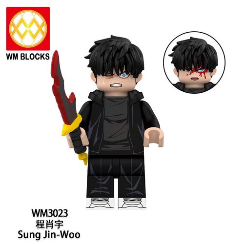 我独自升级动漫周边积木人仔