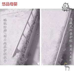 可折叠免打孔儿童防摔床护栏防掉床床围挡板通用老人扶手防摔围挡