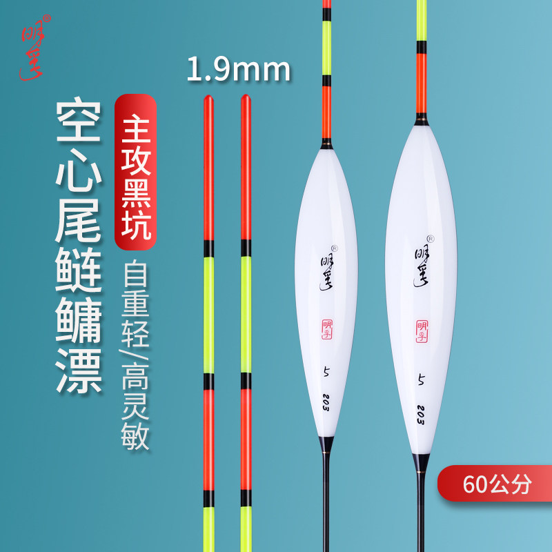 明孚空心尾鲢鳙漂全目加粗醒目大物漂黑坑回锅鲢鳙浮漂纳米鱼漂,户外/登山/野营/旅行用品,浮漂,淘宝优惠券,粉丝福利购,淘宝优惠卷
