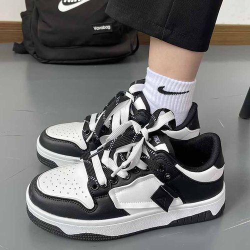 2022夏季运动板鞋子男休闲熊猫