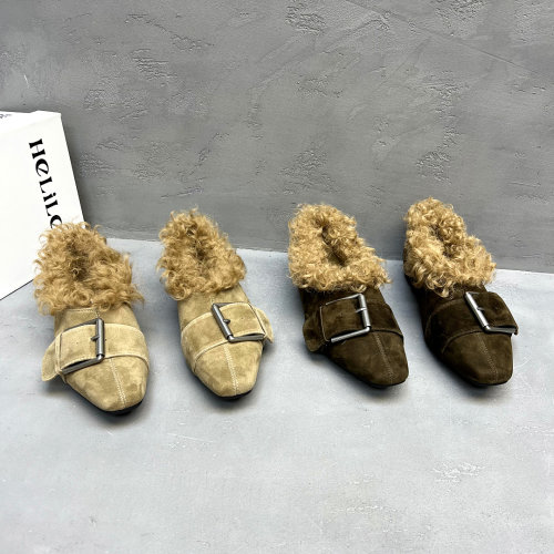 秋新英伦风秋冬新款女高帮毛毛鞋