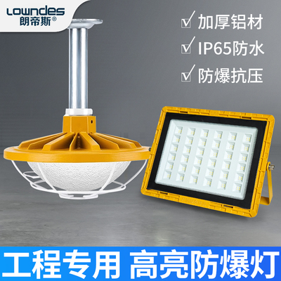 LED防爆灯厂房车间照明灯仓库灯隔爆型灯罩专用防水防潮防尘灯具