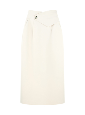 2026春季新款优雅风装饰高腰垂感中长款半身裙HBZW800264