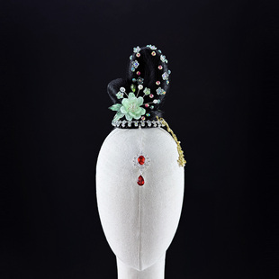 古典舞蹈流光舞蹈头饰醉清波艺考独舞发饰品定制民族风中国风伴舞