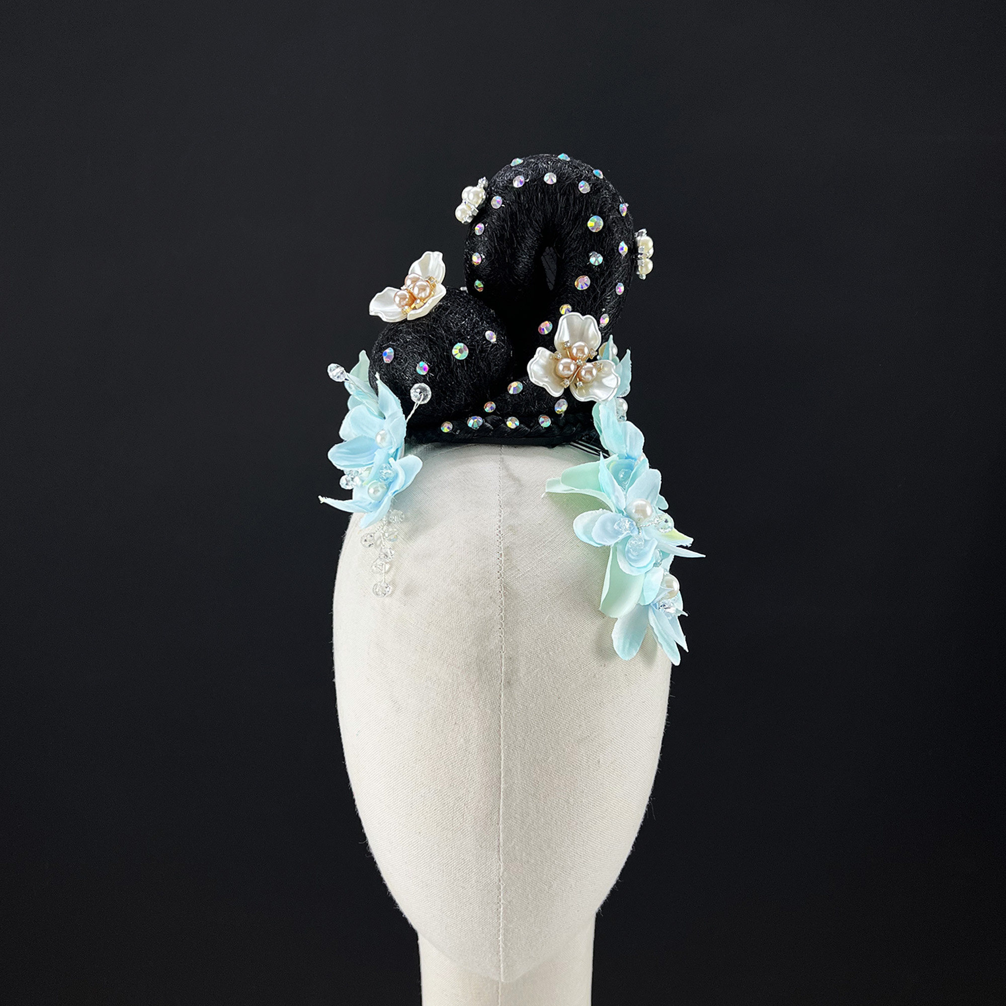 古典舞蹈梳妆头饰少儿剧目儿童独舞梳妆舞蹈头饰艺考舞台表演发饰