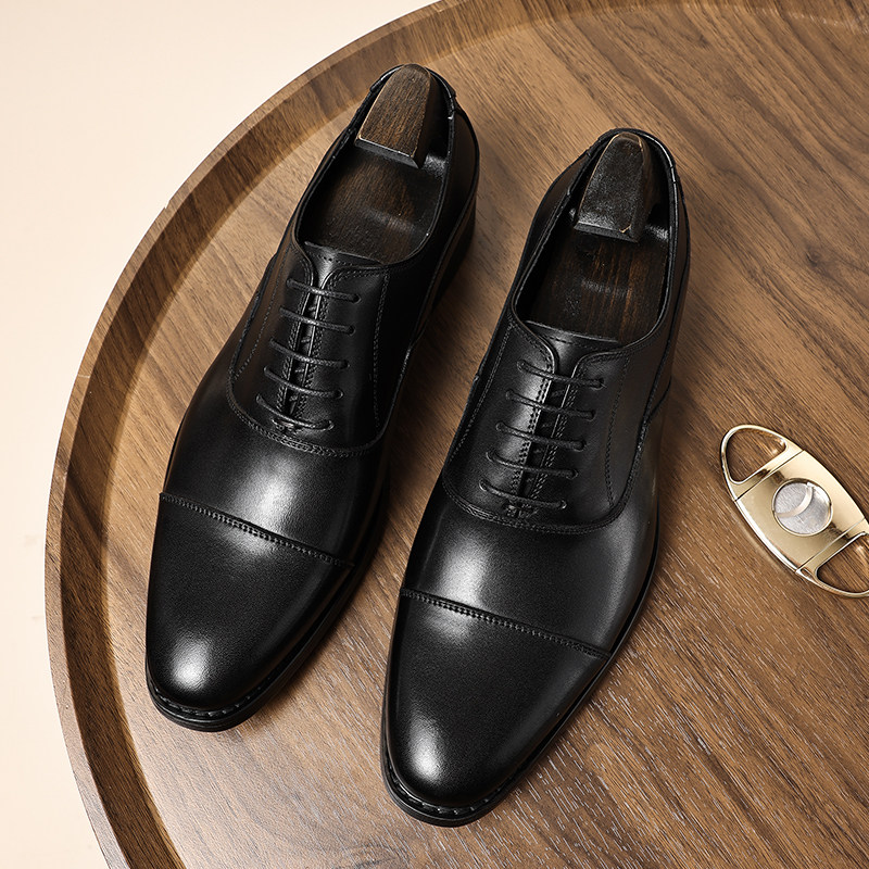 德比鞋漆皮亮面英伦牛津鞋