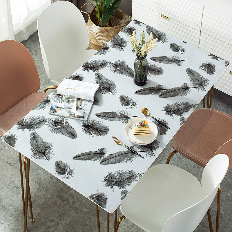 PVC软玻璃床头柜垫 防水防污水晶板 床头柜桌布台布 免洗塑料桌垫,居家布艺,桌布,淘宝优惠券,粉丝福利购,淘宝优惠卷