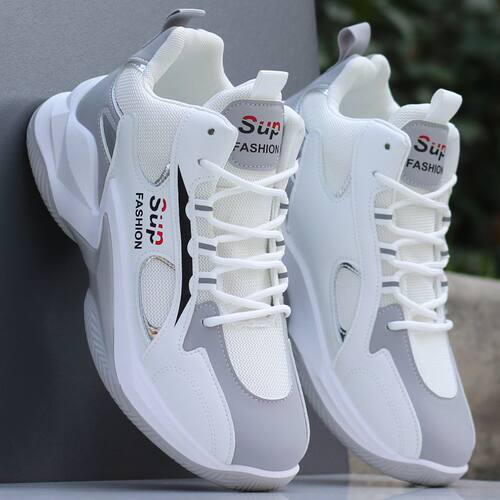 春夏透气增高休闲高帮