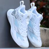 男款 夏季 新款 篮球鞋 男生实战球鞋 防滑耐磨运动摩擦带响有刺耳声音