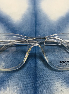 【罄】Rodenstock by Rocco罗敦司得RR416B透明板材眼镜框镜架