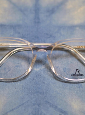 [现货]Rodenstock罗敦司得R5322B 透明板材复古近视眼镜架眼镜框