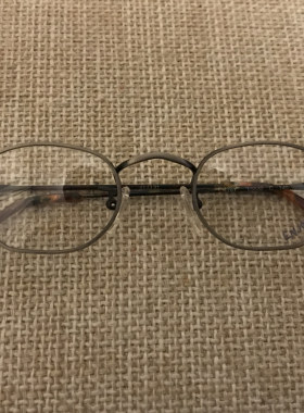 [现货]意大利制Rodenstock代工Enjoy E5532C古银色复古小尺寸眼镜