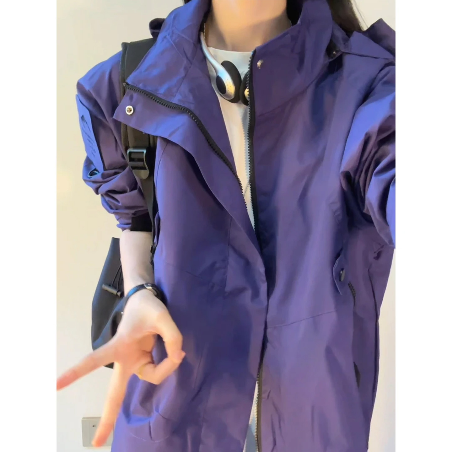 飞行员夹克男女同款潮牌工装外套