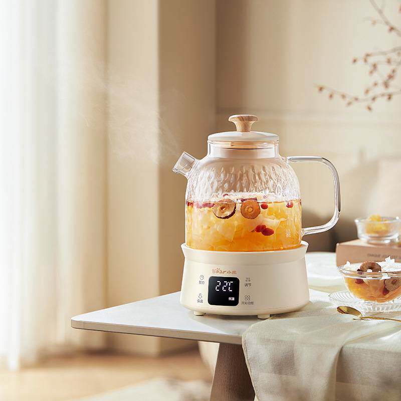 专柜正品小熊养生壶YSH-M10H3全玻璃家用多功能小型迷你办公室煮