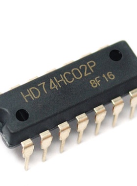 全新原装HD74HC02P SN74HC02N 直插DIP14 数字逻辑芯片 现货供应