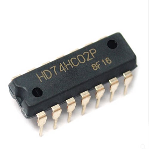 全新原装HD74HC02P SN74HC02N 直插DIP14 数字逻辑芯片 现货供应