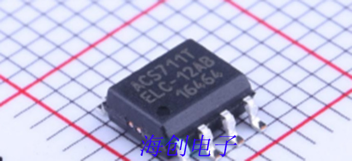 全新原装 ACS711ELCTR-12AB-T 封装SOP8 霍尔电流传感芯片 现货