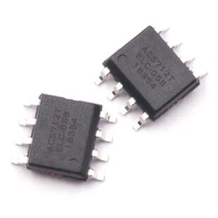 ACS712ELCTR-30A-T转换芯片20A -T/05B-T 贴身SOP8电流传感器芯片