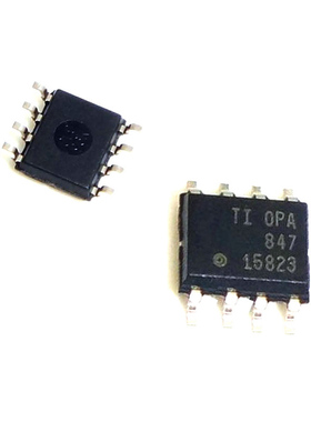 全新原装 OPA847IDR 宽带超低噪声 电压反馈放大器 封装SOP8 现货