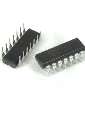 全新LME49740NA LME49740MA  DIP-14 四通道音频运算放大器IC
