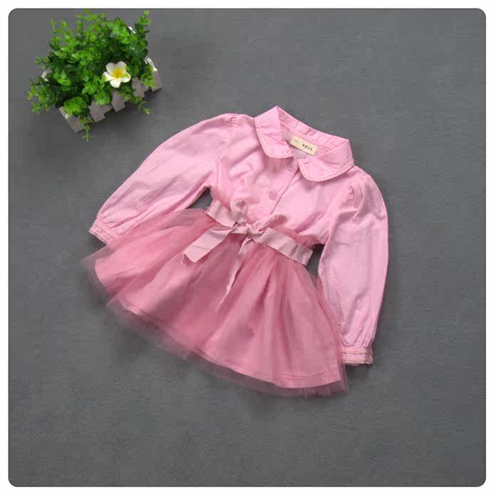 Chemise fille à manche longue - Ref 2087298 Image 1