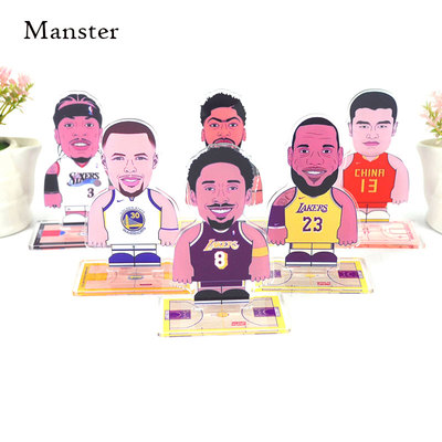 科比詹姆斯2D人像大立牌欧文杜兰特球星周边公仔蛋糕装饰生日礼品