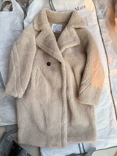 高性价比，2025秋冬新款泰迪熊皮草大衣女中长款羊毛皮草外套