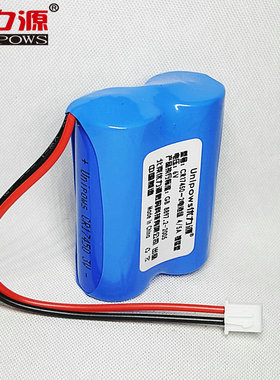 优力源2CR17450 6V  CR17450-2  6V 水表电池28B插头