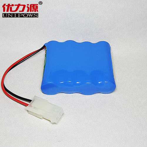 优力源4.8V电池组 5号玩具车电池组AA1300mAh 单排组合配环奇2P头