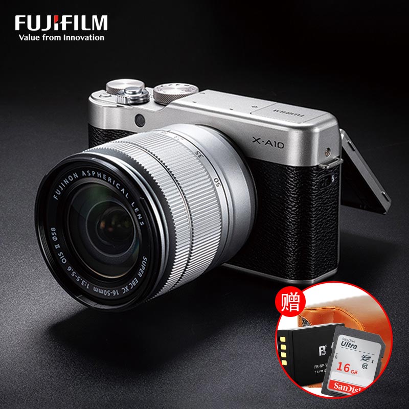 Fujifilm/¸»Ê¿X-A10Ì×»ú(16-50mm)¸´¹Å×ÔÅÄÈëÃż¶Î¢µ¥Ïà»úXA10