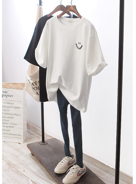 2026 women clothes白色T恤女短袖夏季新款韩国宽松大码学生上衣