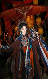 女戏曲风新款仙气新款套装春夏秋云间山泽汉服女【傩戏】戏曲秋冬