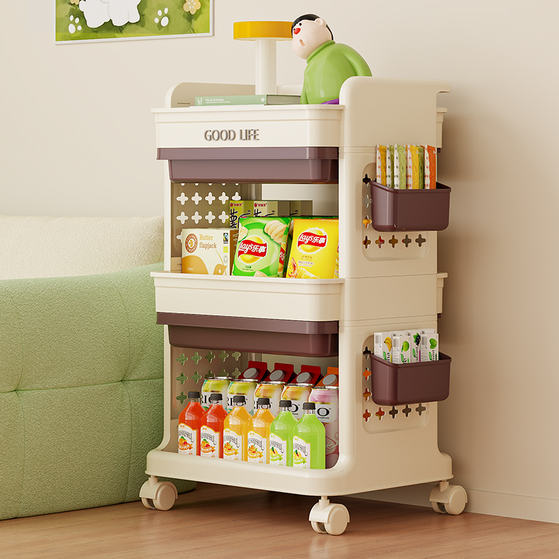 书包置物架可移动小推车