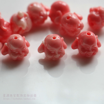 佛头小佛工粉压dy女皇贝发簪流苏