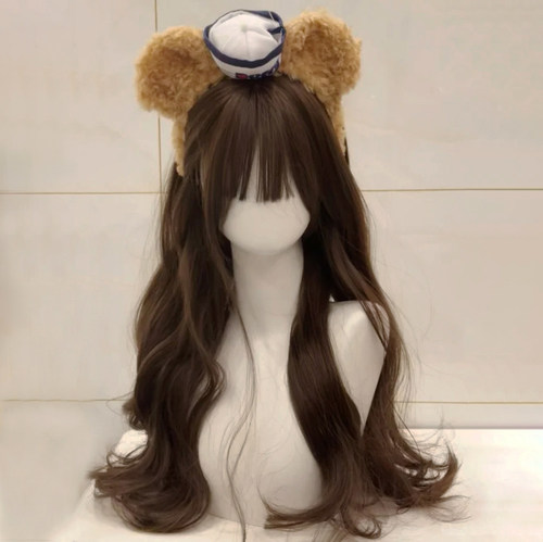 假发女长发lolita日常水波纹假发