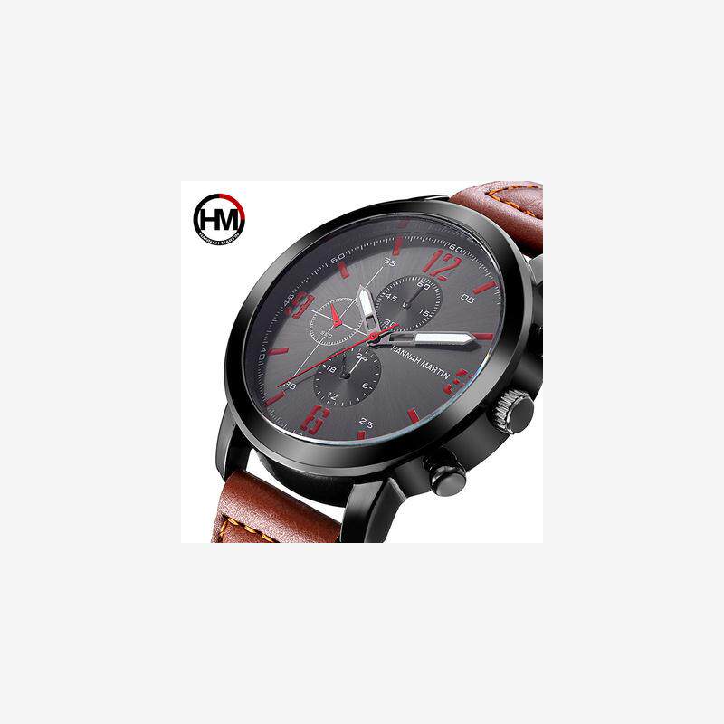 2018 men Strap watch men's watches часы 男士手表简约腕表