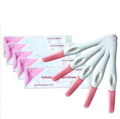 923108 HCG pregnancy test paper strips 5 pic portable
