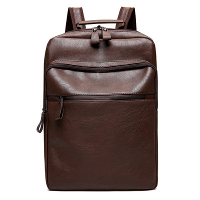 Bagpack Travel Bags Men Backpack man School Leather knapsack