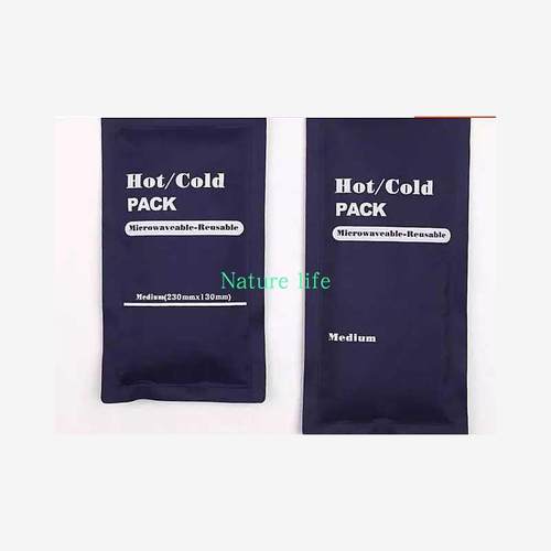 5pc Durable Reusable Hot Cold Ice Heat Gel Pack Pad FirstAid